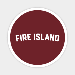 Fire Island Basic Magnet